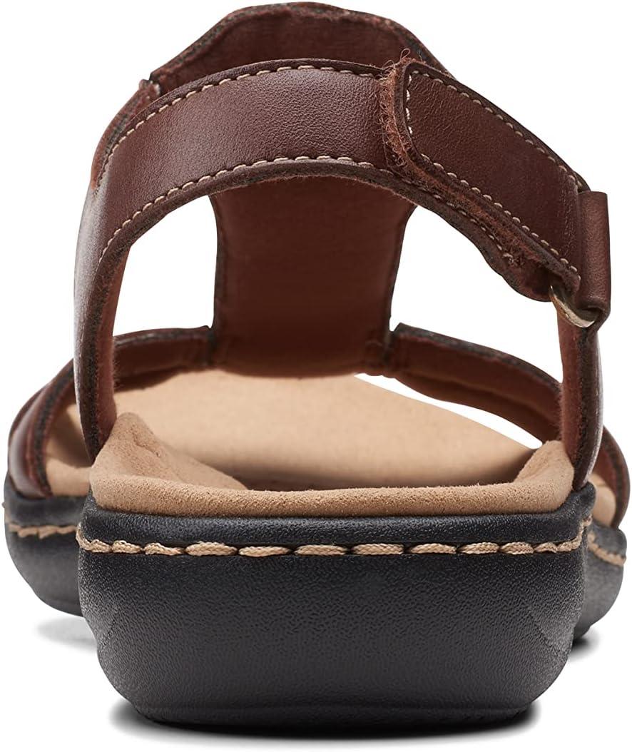 imageClarks Womens Laurieann Kay SandalsTan Leather