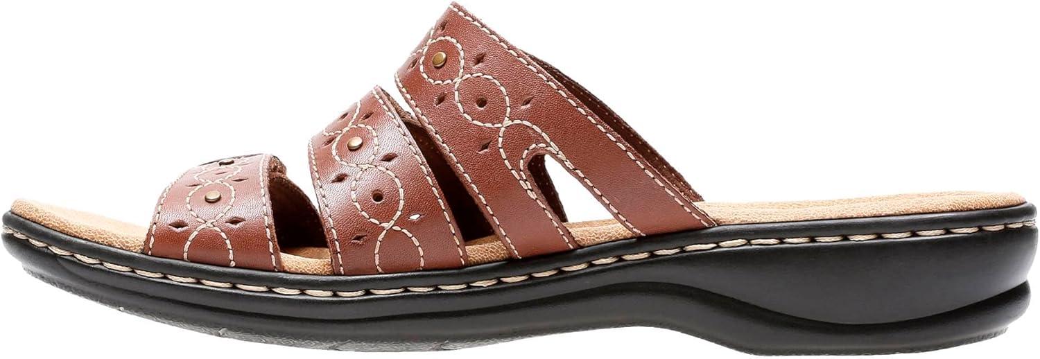 imageClarks Womens Leisa Cacti Q Slide SandalBrown Multi Leather