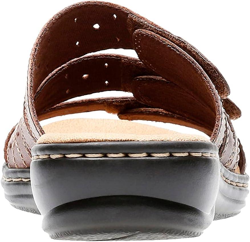 imageClarks Womens Leisa Cacti Q Slide SandalBrownmulti