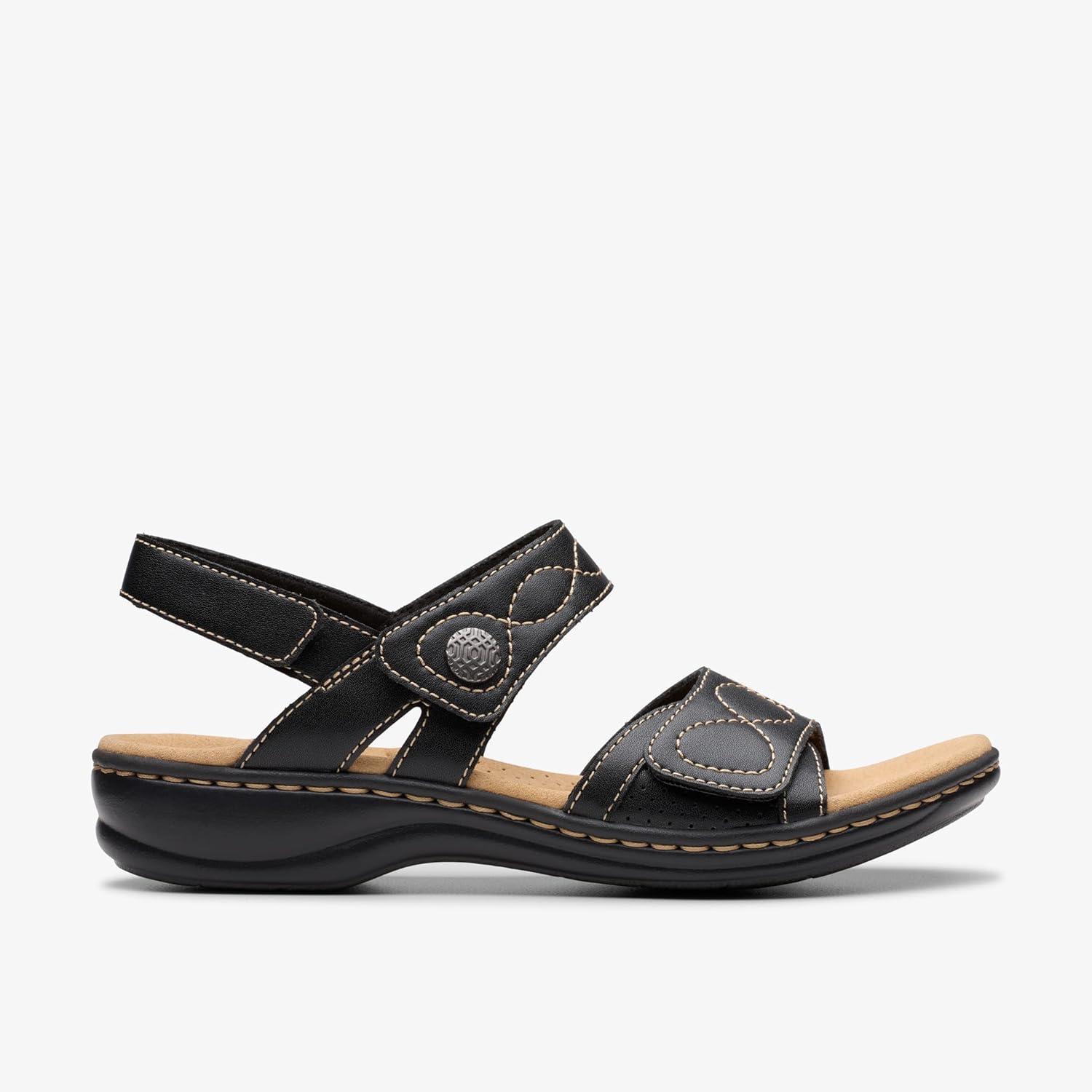 imageClarks Womens Leisa MeadowBlack Leather