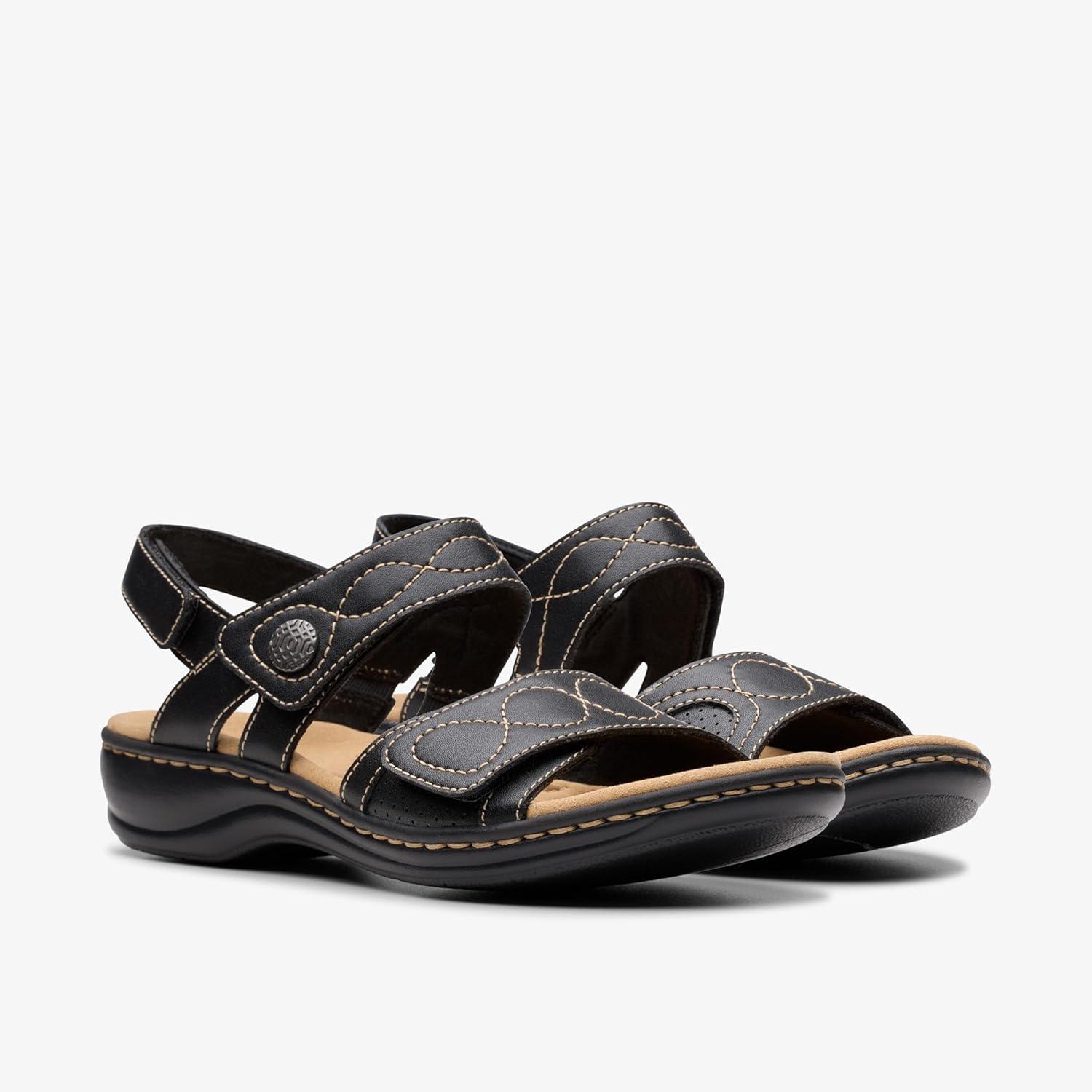 imageClarks Womens Leisa MeadowBlack Leather