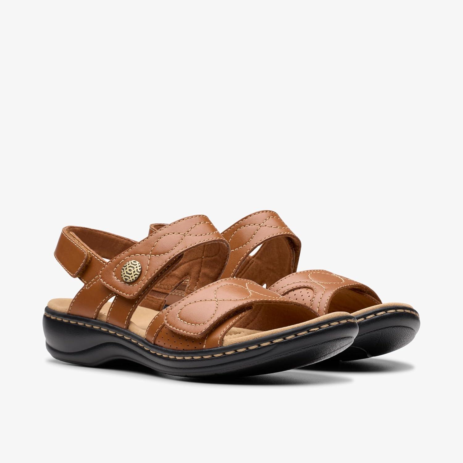 imageClarks Womens Leisa MeadowTan Leather