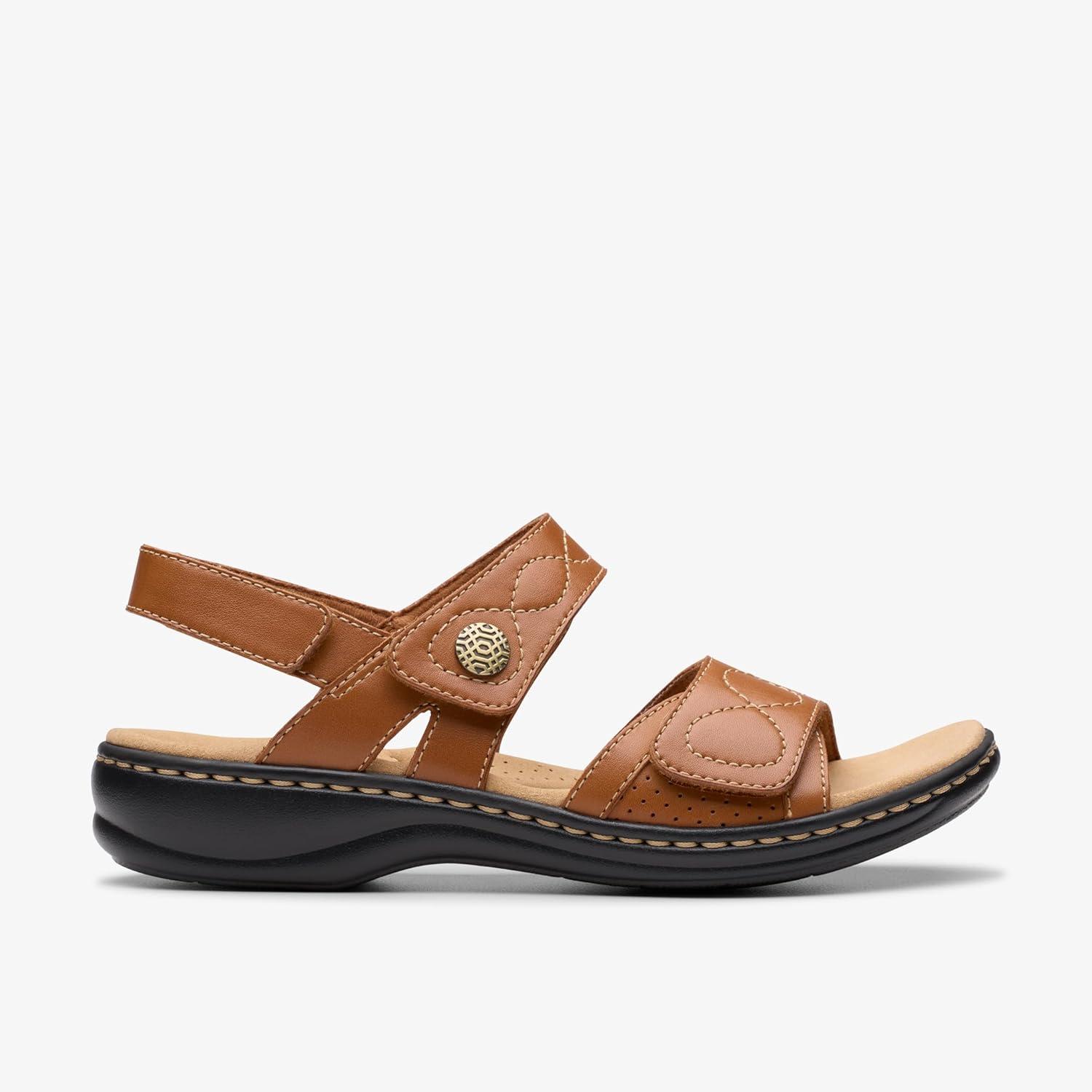 imageClarks Womens Leisa MeadowTan Leather