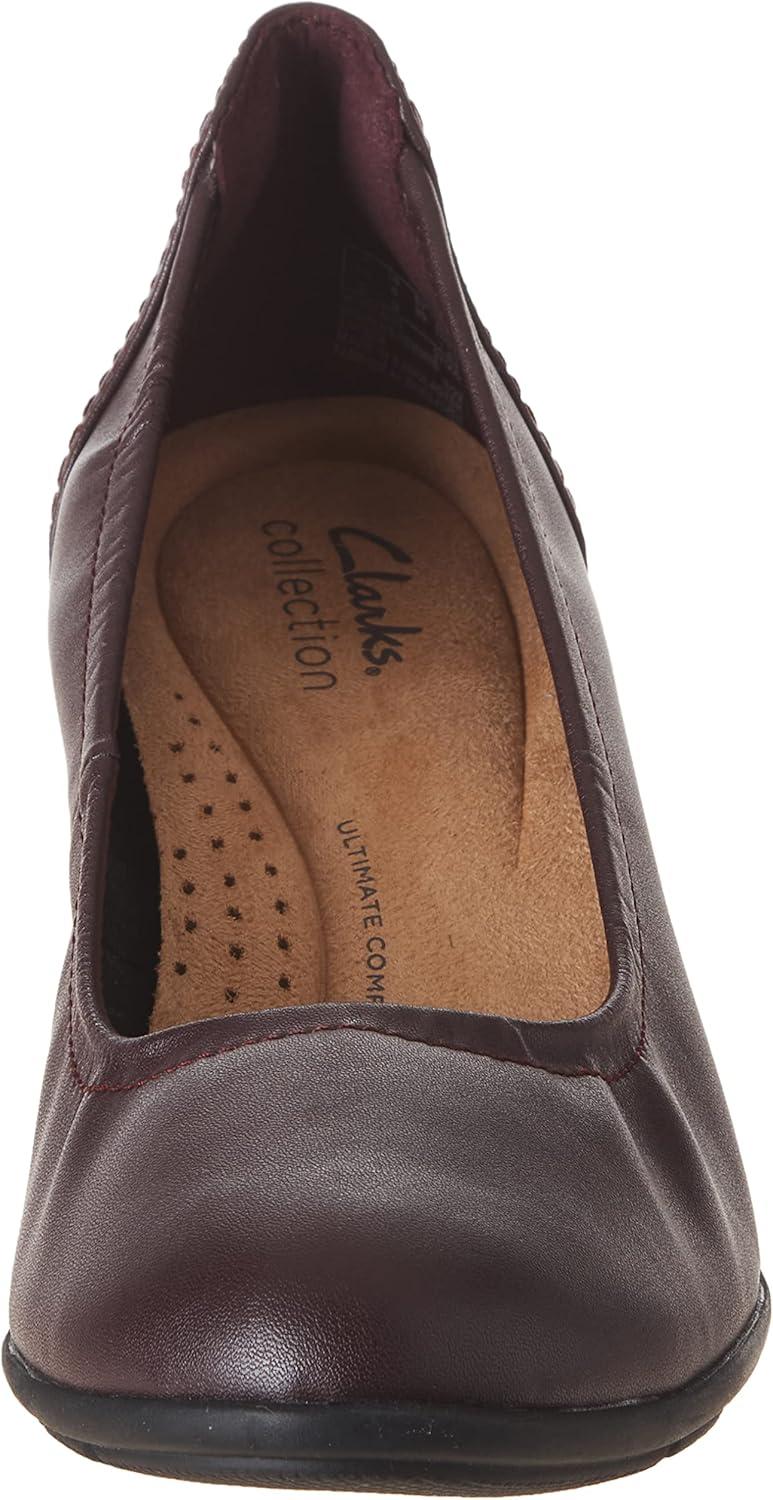 imageClarks Womens Neiley Pearl SandalsBurgundy L