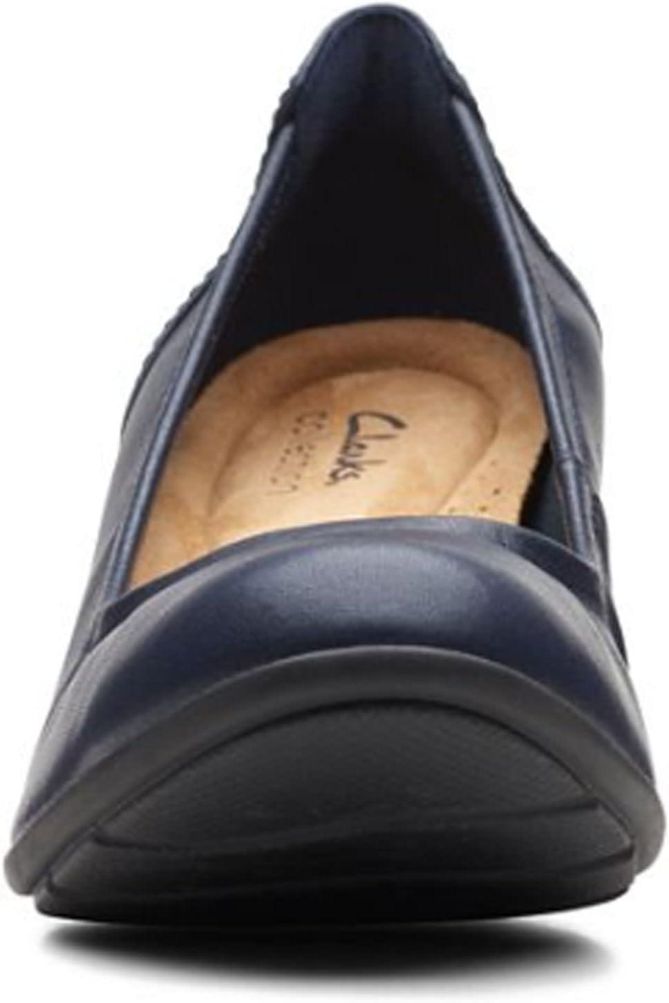 imageClarks Womens Neiley Pearl SandalsNavy Leath
