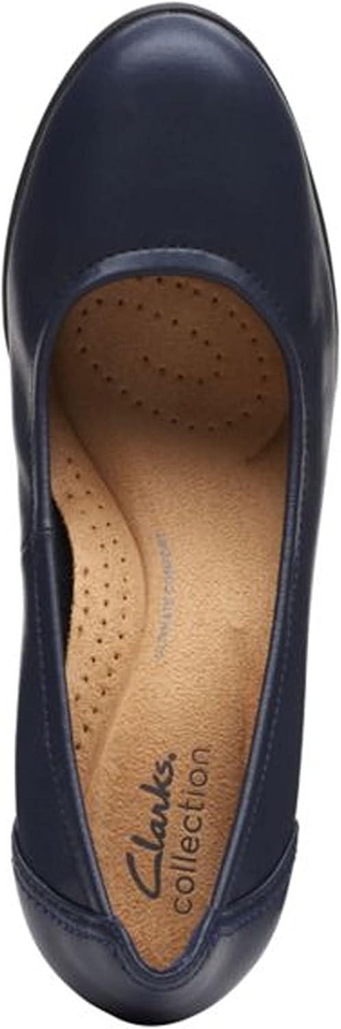 imageClarks Womens Neiley Pearl SandalsNavy Leath