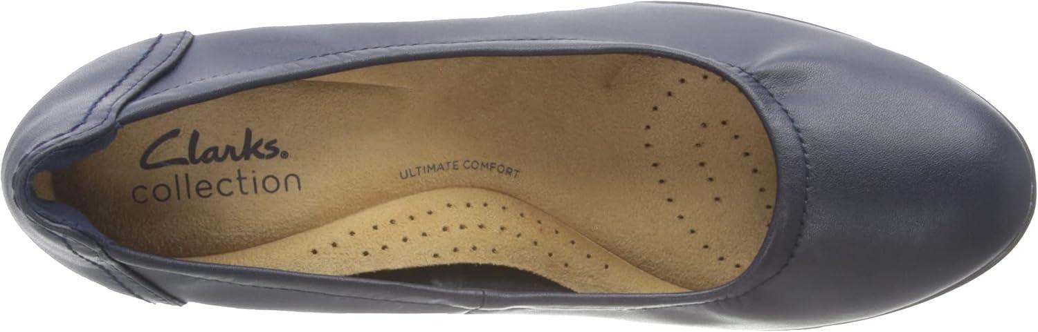 imageClarks Womens Neiley Pearl SandalsNavy Leather