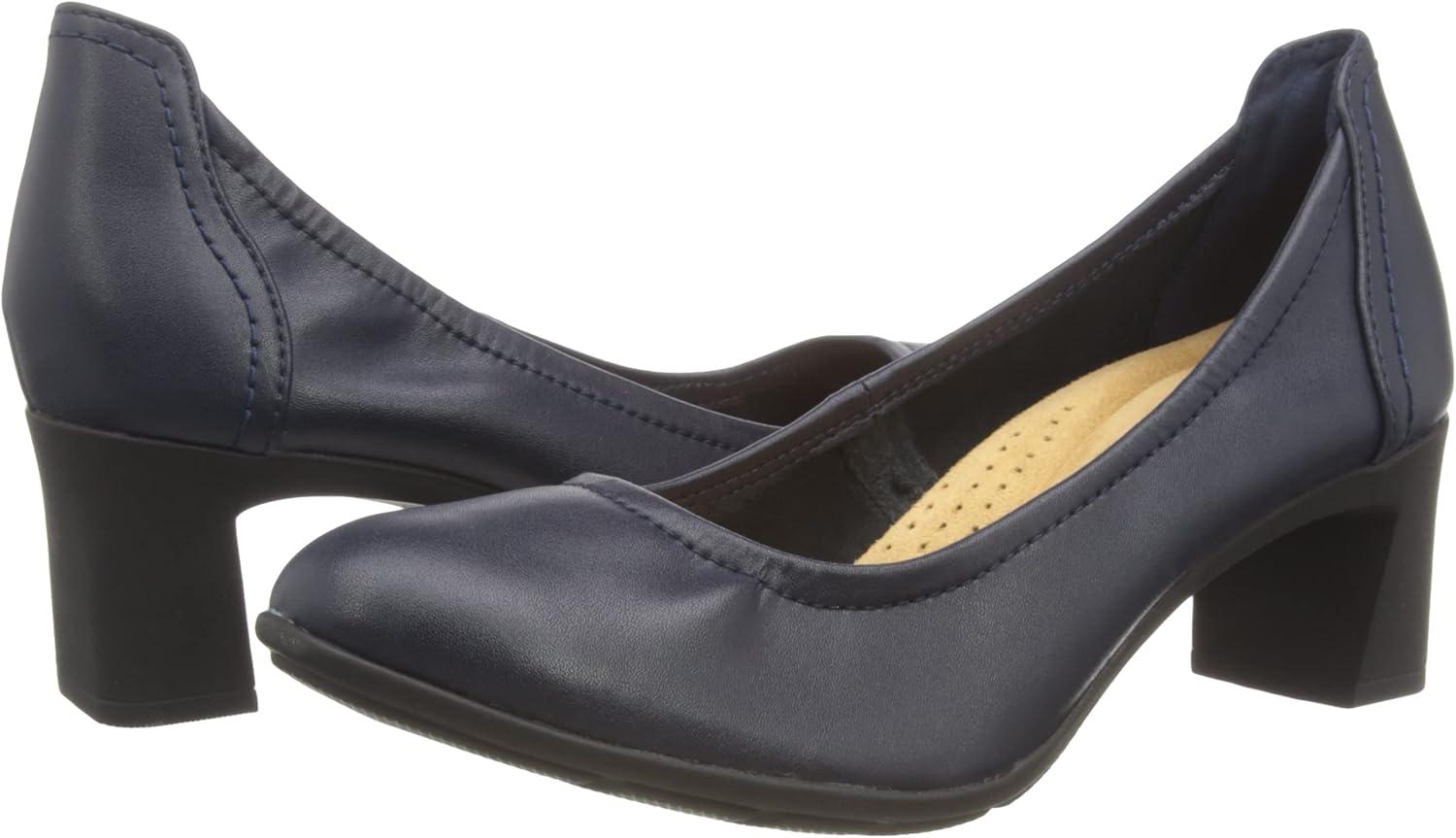 imageClarks Womens Neiley Pearl SandalsNavy Leather