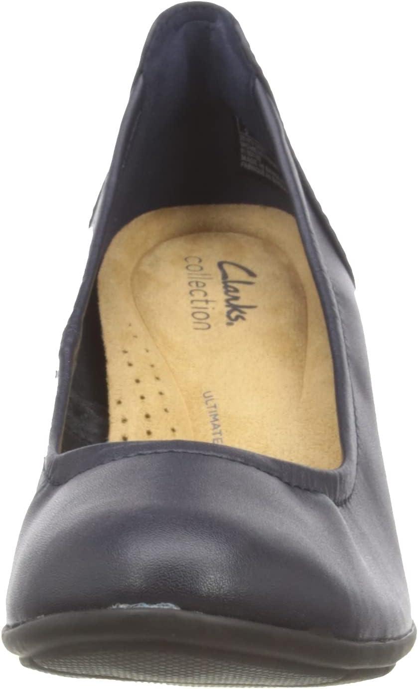 imageClarks Womens Neiley Pearl SandalsNavy Leather