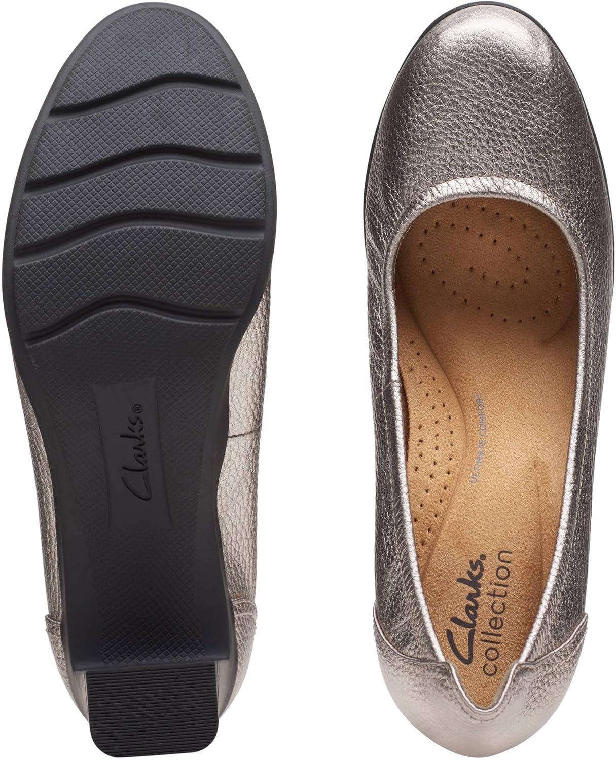 imageClarks Womens Neiley Pearl SandalsPewter Met