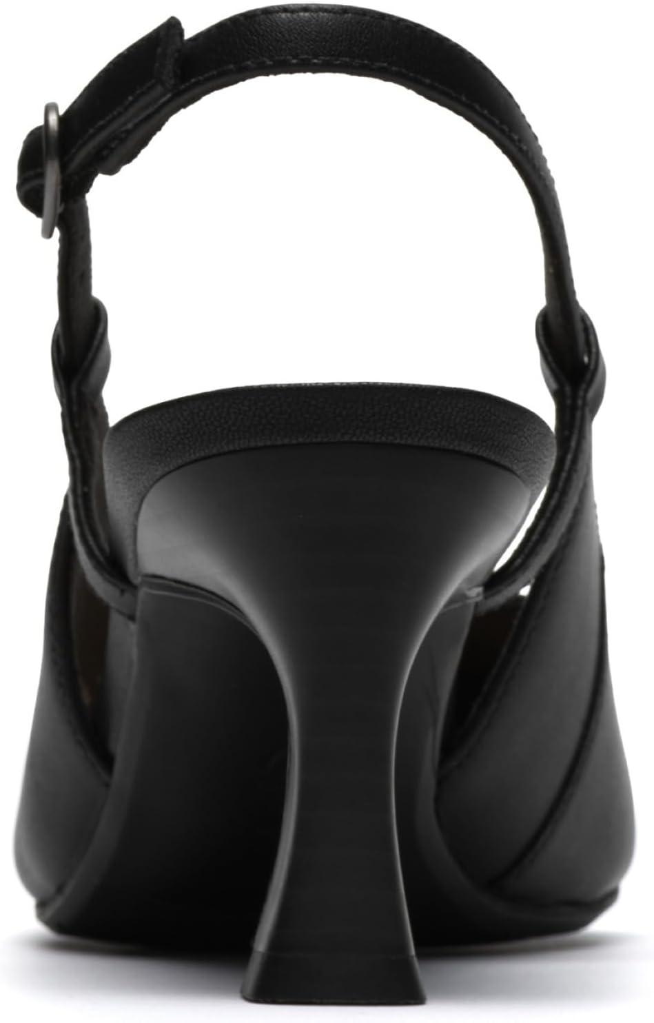 imageClarks Womens Tammitha Strap PumpBlack Leather