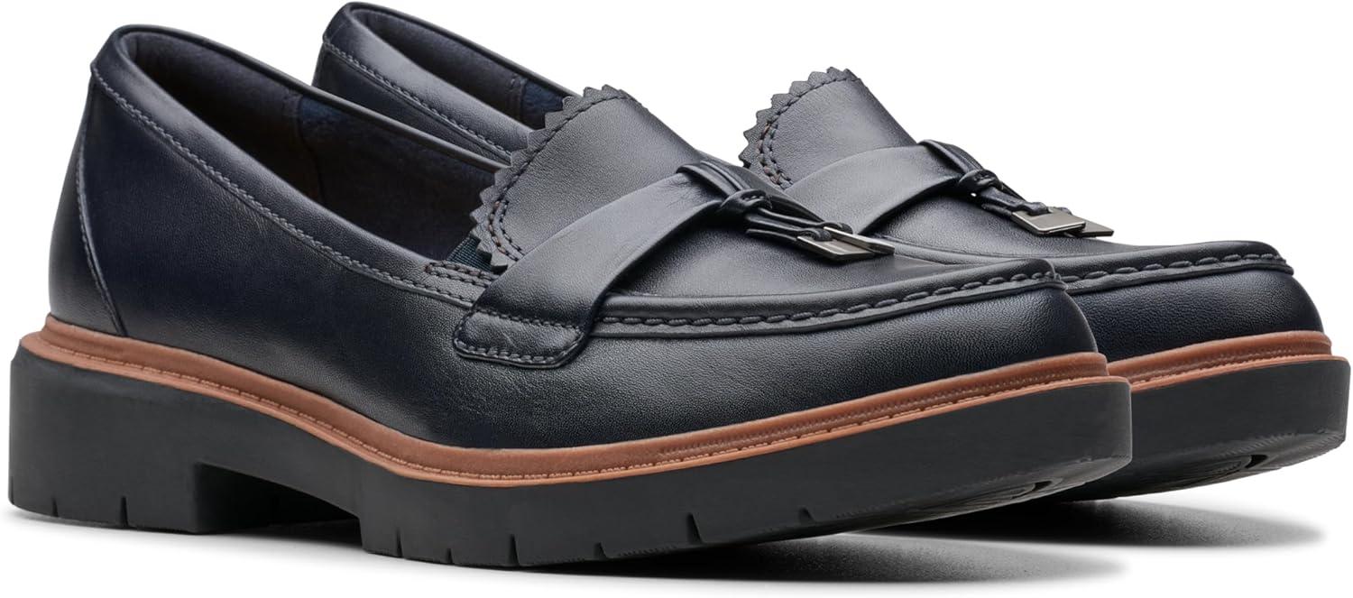 imageClarks Womens Westlynn BellaNavy Leather