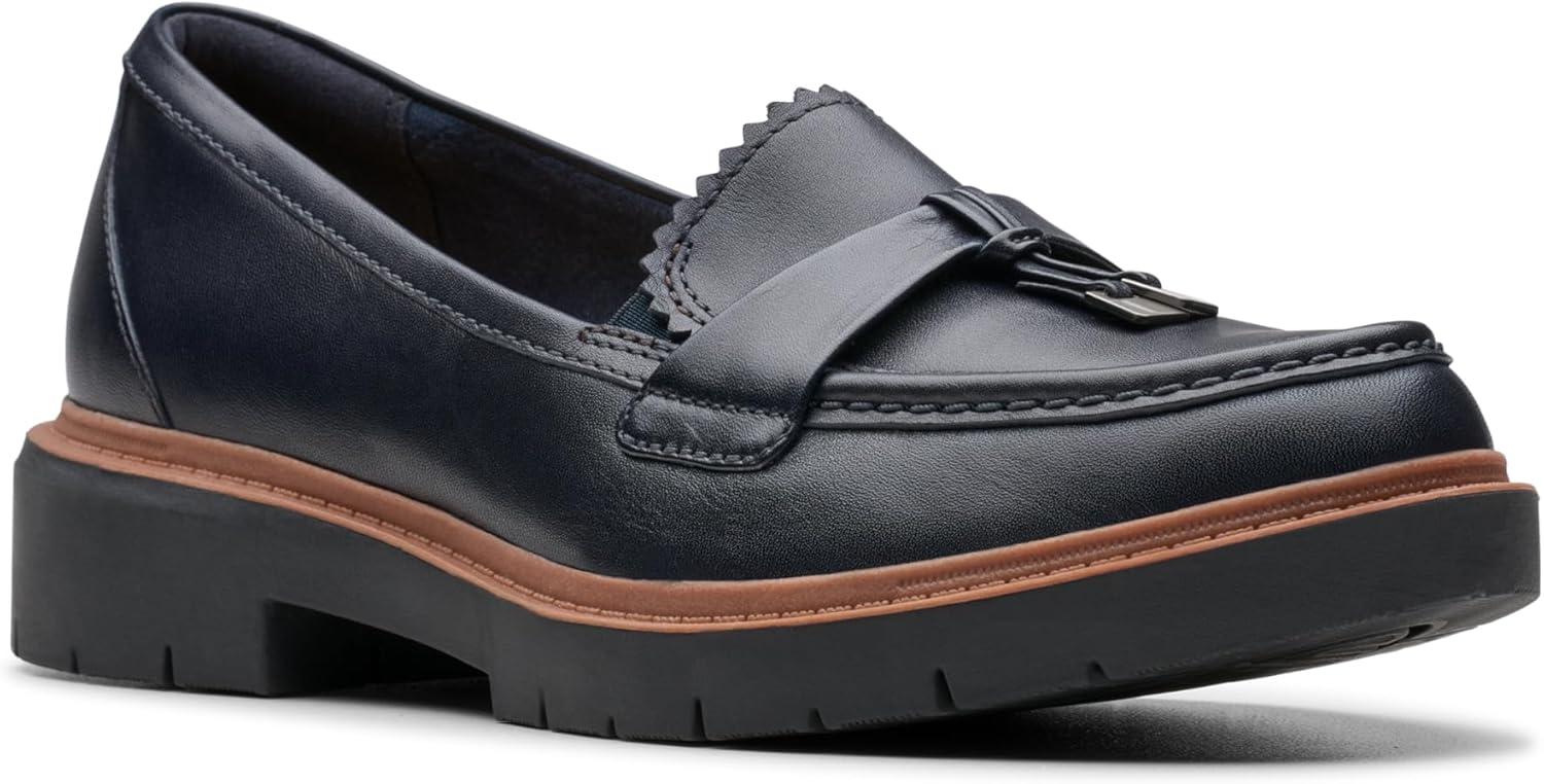 imageClarks Womens Westlynn BellaNavy Leather