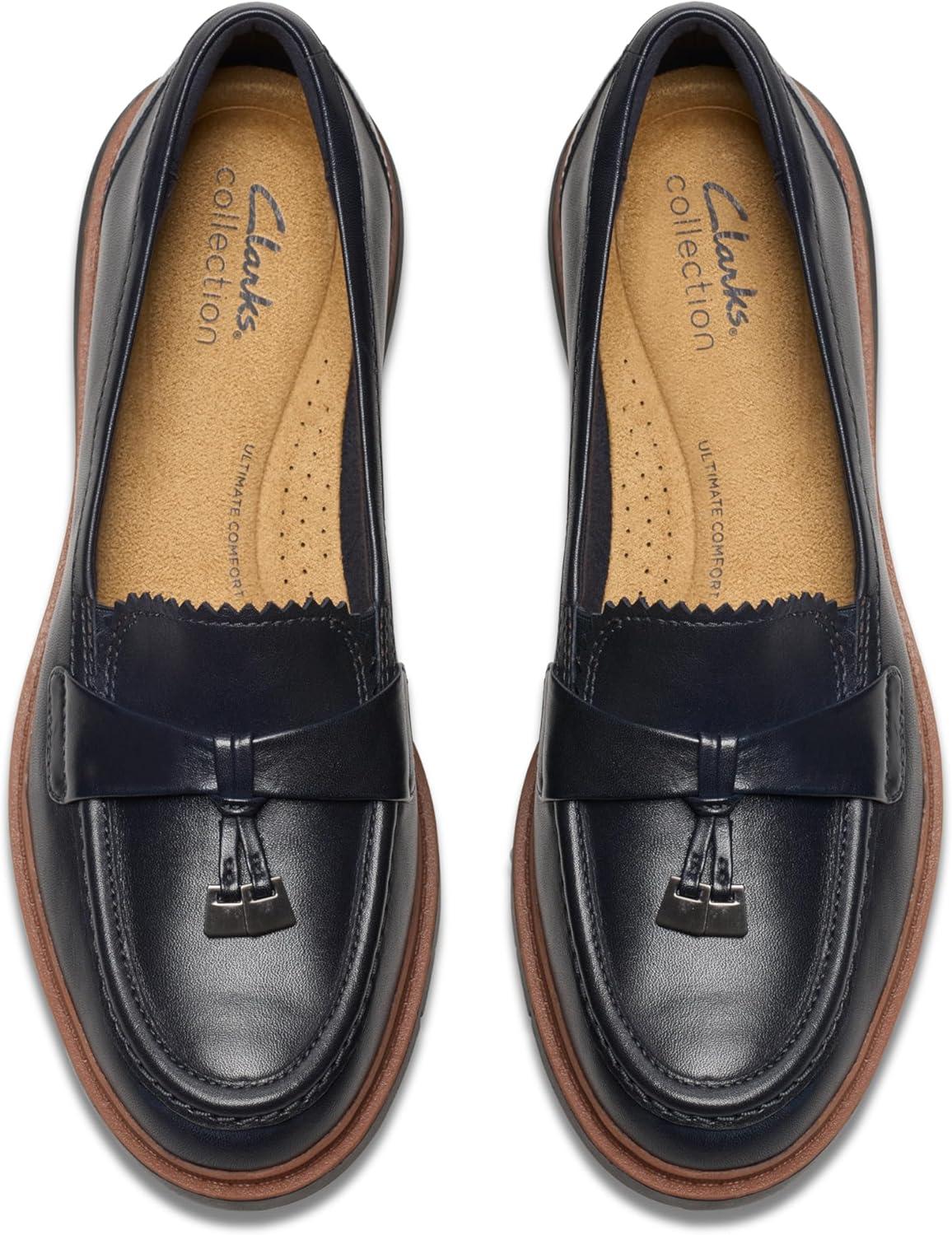 imageClarks Womens Westlynn BellaNavy Leather