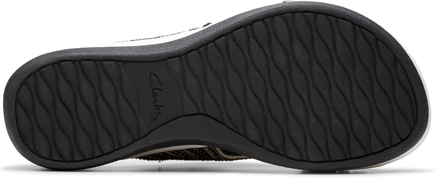 imageClarks womens Arla WaveSlide SandalBlack Combi
