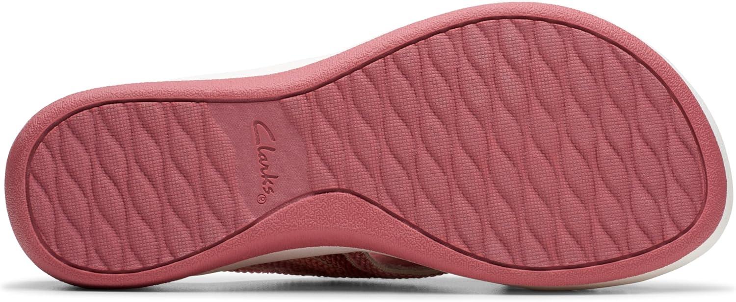 imageClarks womens Arla WaveSlide SandalDusty Rose Combi