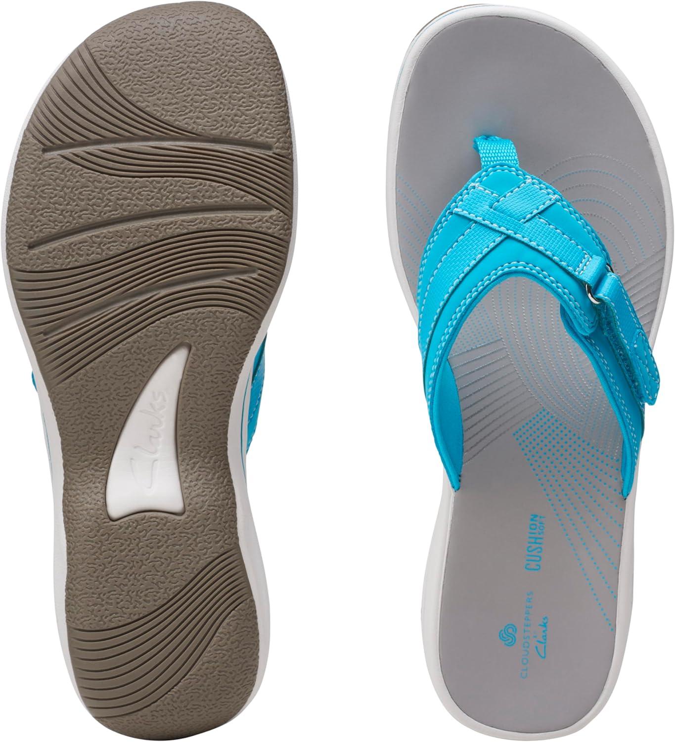 imageClarks womens Breeze SeaAqua Synthetic