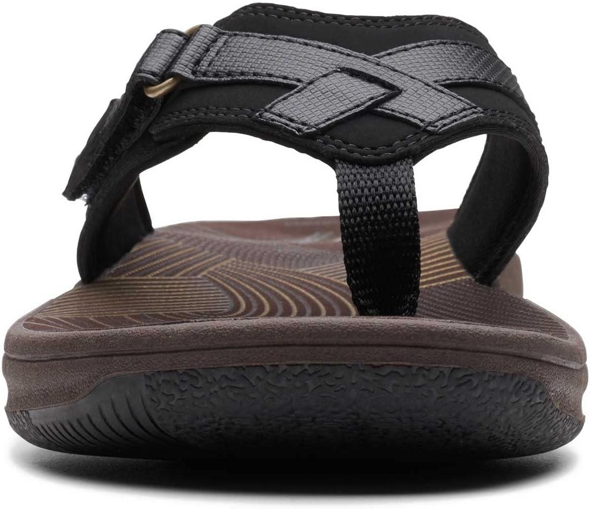 imageClarks womens Breeze SeaBlack SynetheticBrown Sole