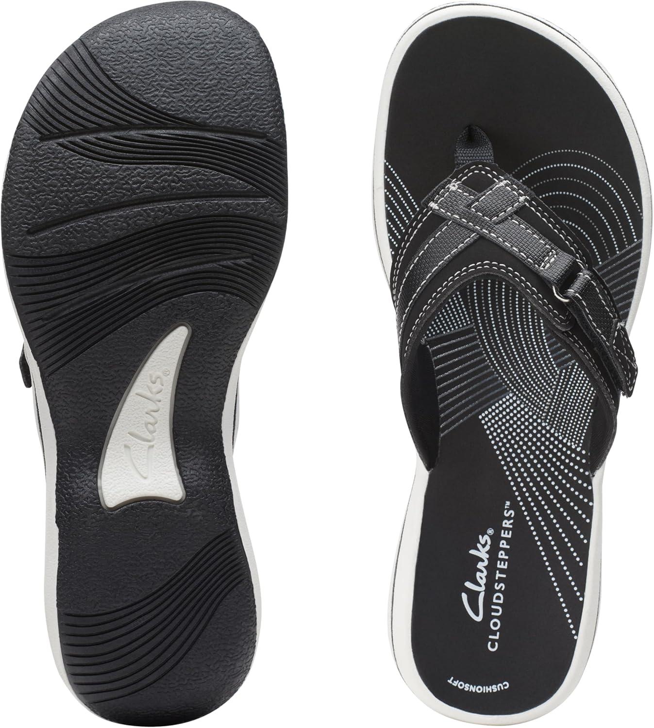 imageClarks womens Breeze SeaBlack Synthetic