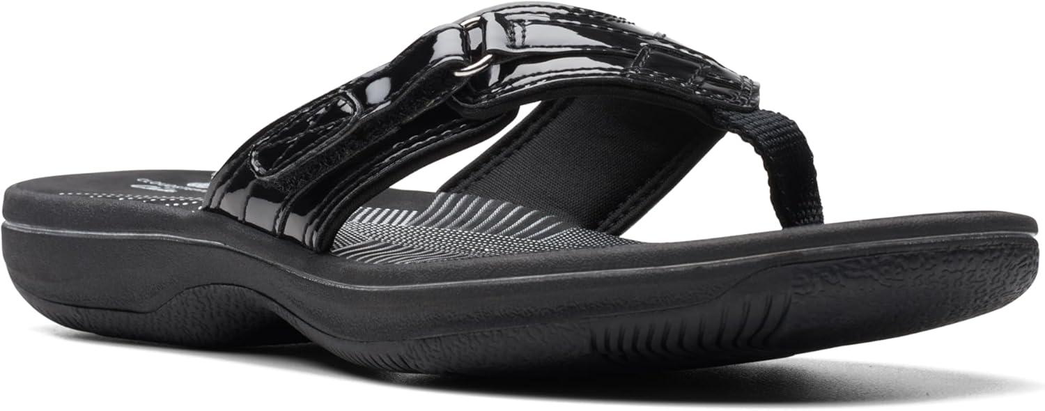 imageClarks womens Breeze SeaBlack Synthetic Patent