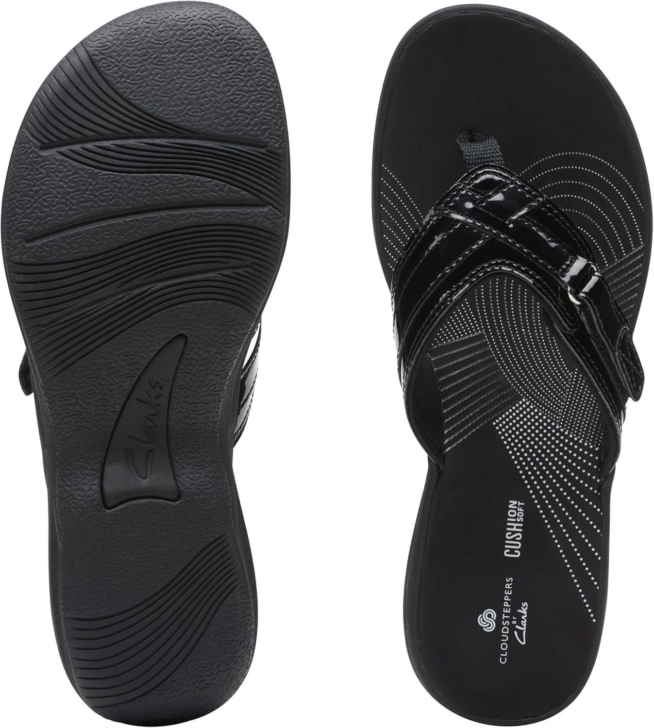 imageClarks womens Breeze SeaBlack Synthetic Patent