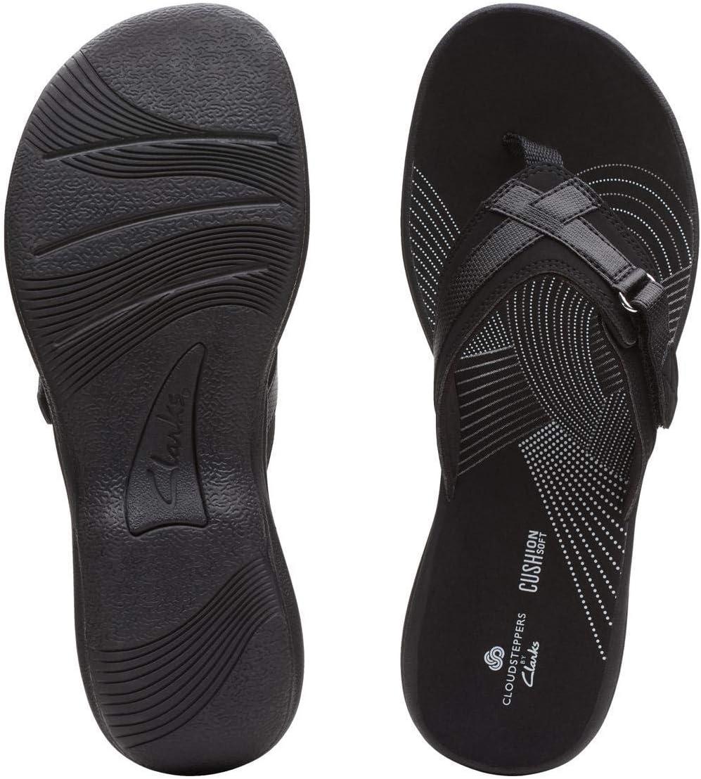 imageClarks womens Breeze SeaBlack SyntheticBlack Outsole