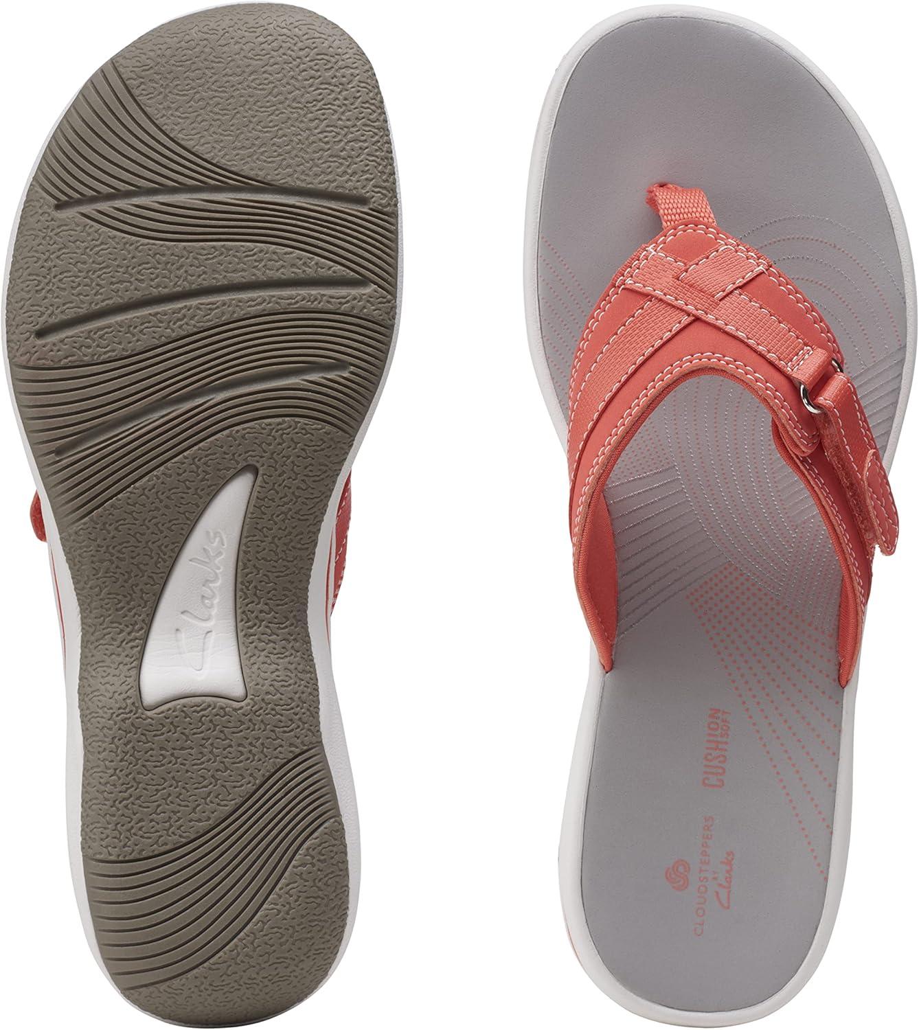 imageClarks womens Breeze SeaBright Coral Synthetic
