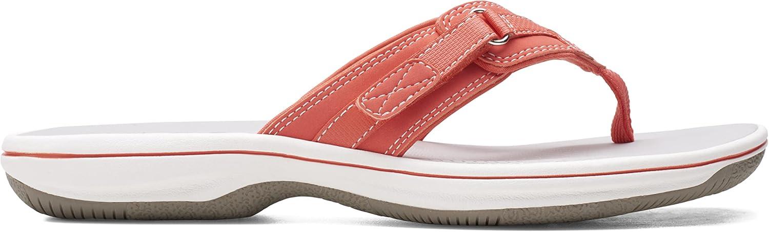 imageClarks womens Breeze SeaBright Coral Synthetic