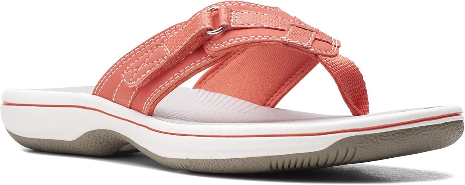 imageClarks womens Breeze SeaBright Coral Synthetic