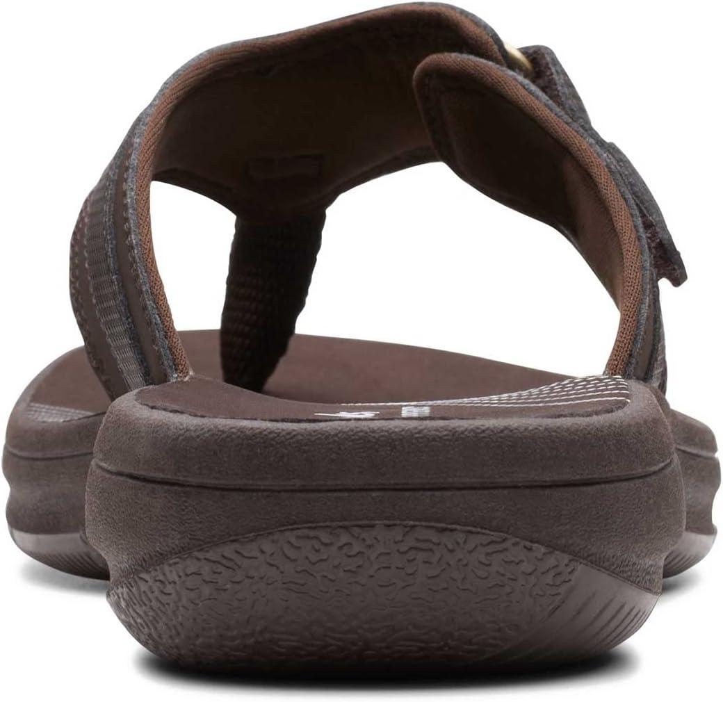 imageClarks womens Breeze SeaBrown SyntheticBrown Sole