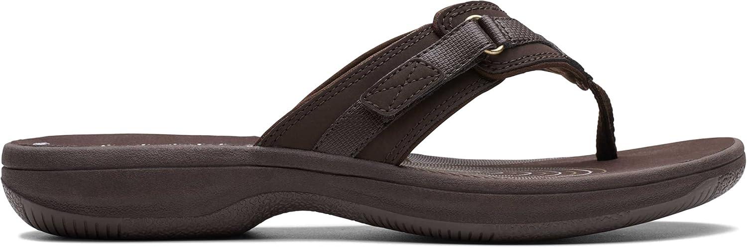 imageClarks womens Breeze SeaBrown SyntheticBrown Sole