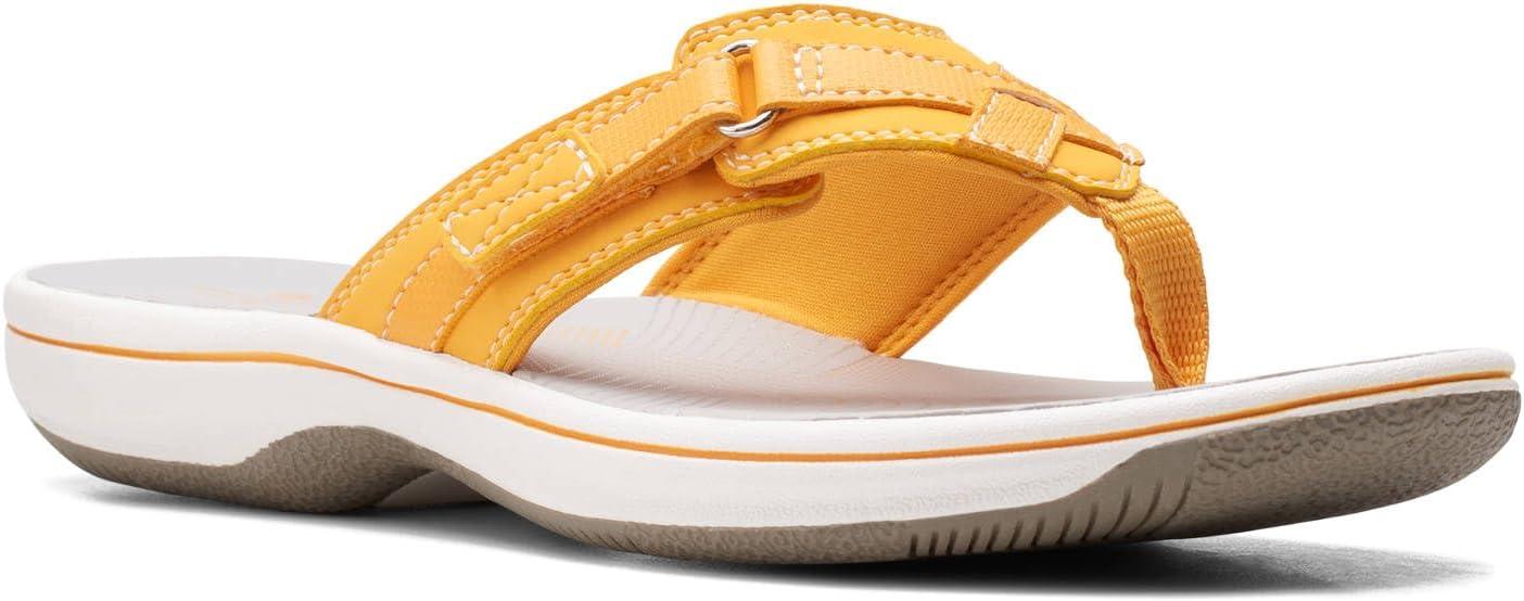 imageClarks womens Breeze SeaBurnt Yellow Synthetic