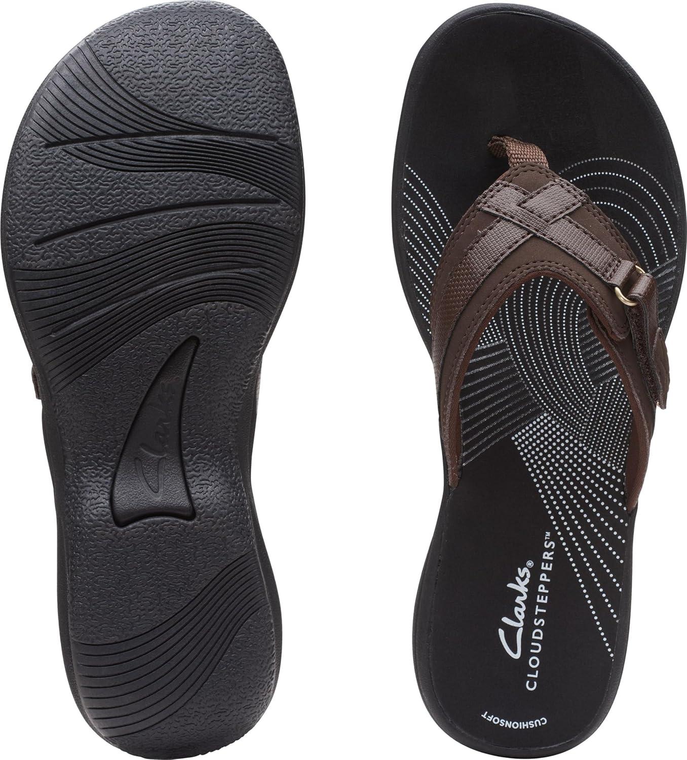 imageClarks womens Breeze SeaDark Brown