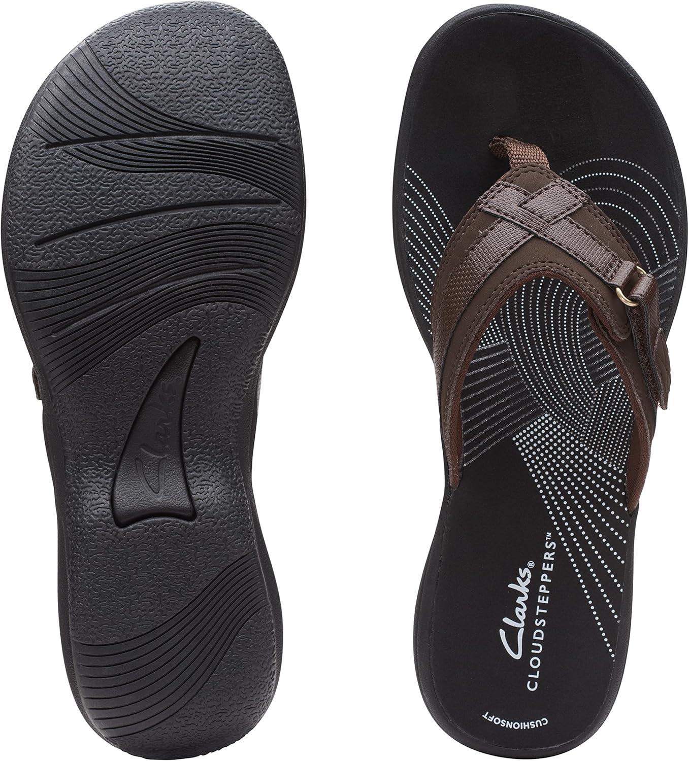 imageClarks womens Breeze SeaDark Brown