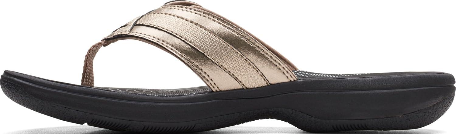 imageClarks womens Breeze SeaGoldBlack