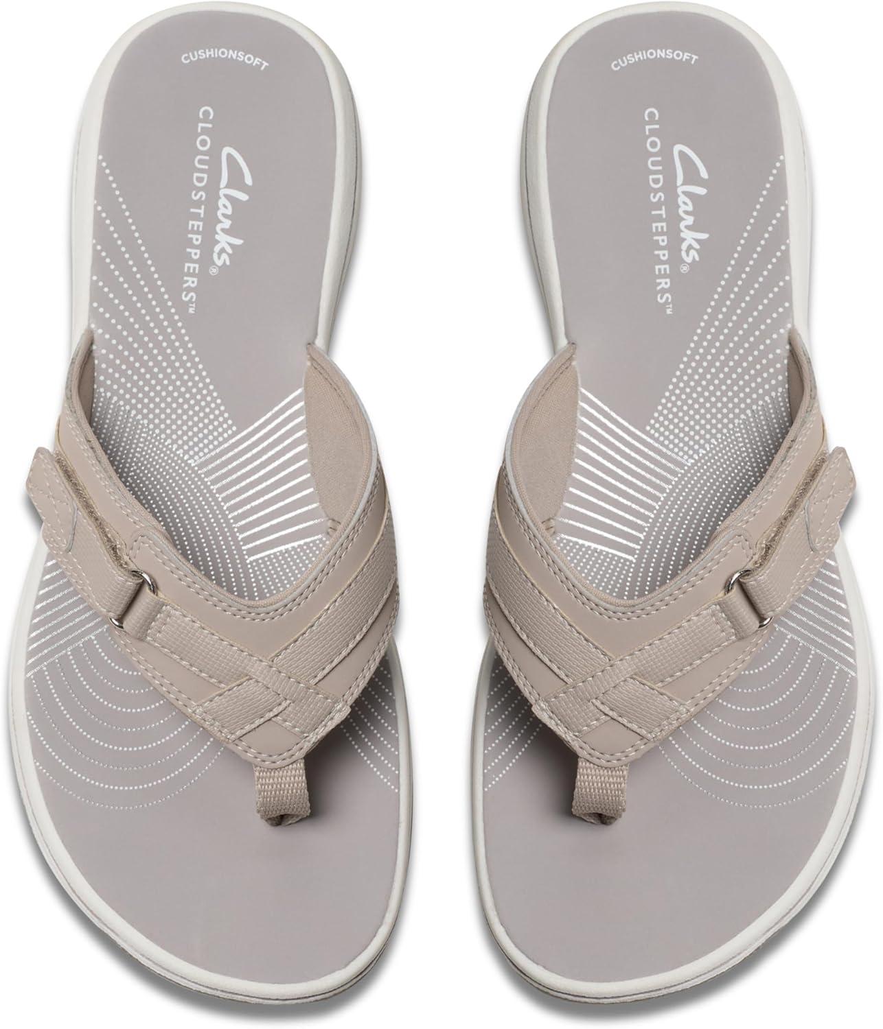 imageClarks womens Breeze SeaLight Taupe Synthetic