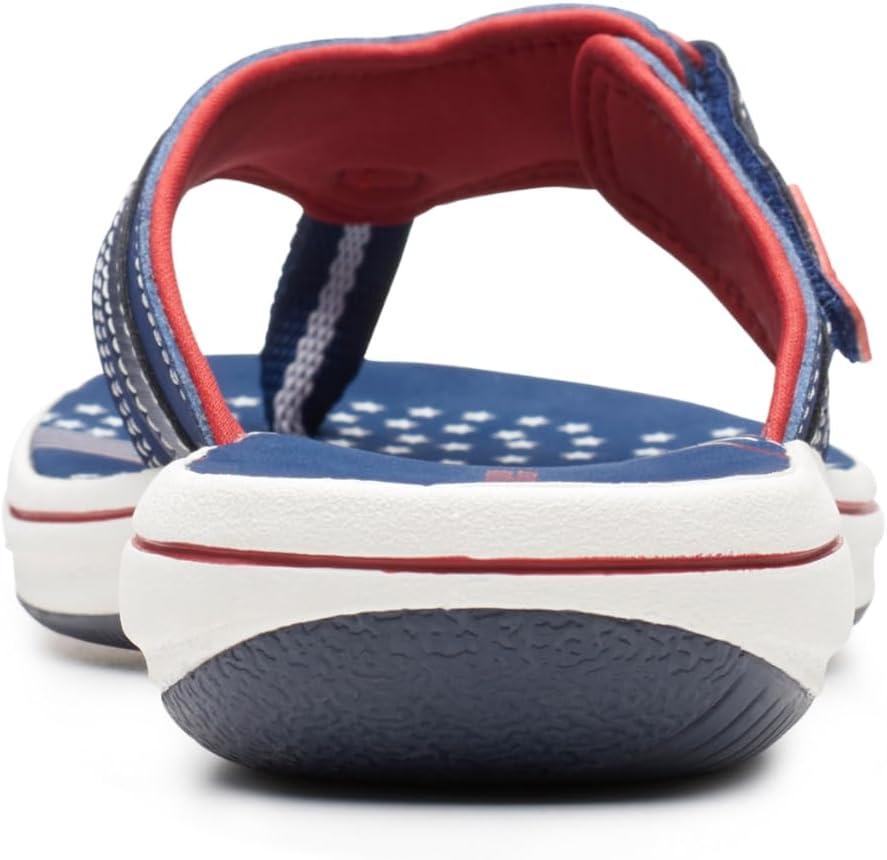 imageClarks womens Breeze SeaNavyRed Synthetic