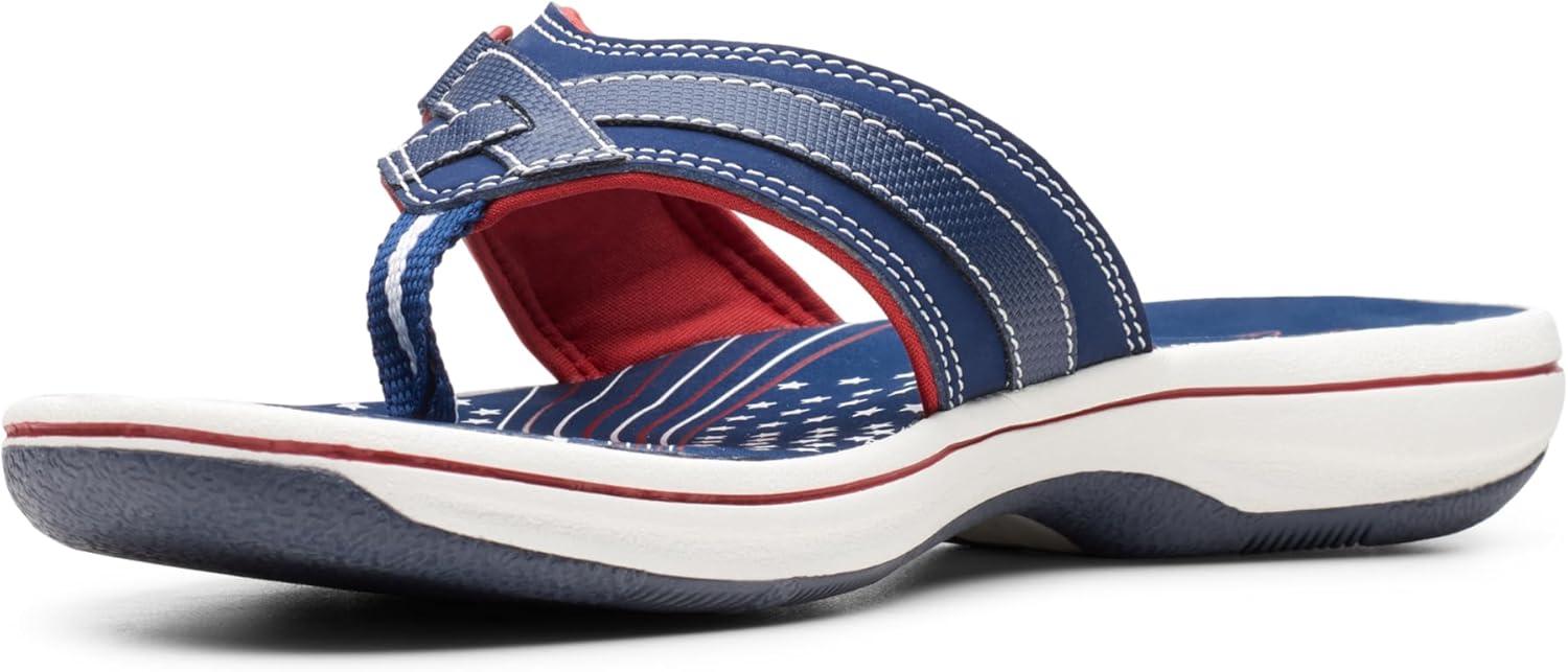 imageClarks womens Breeze SeaNavyRed Synthetic