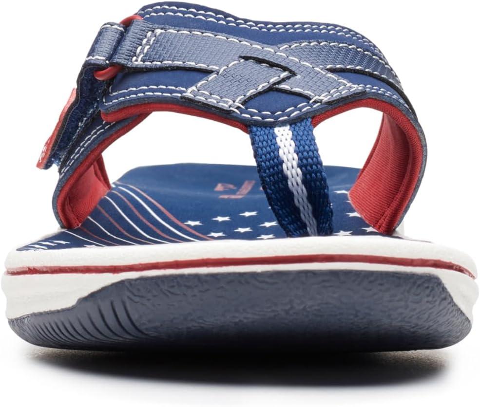 imageClarks womens Breeze SeaNavyRed Synthetic