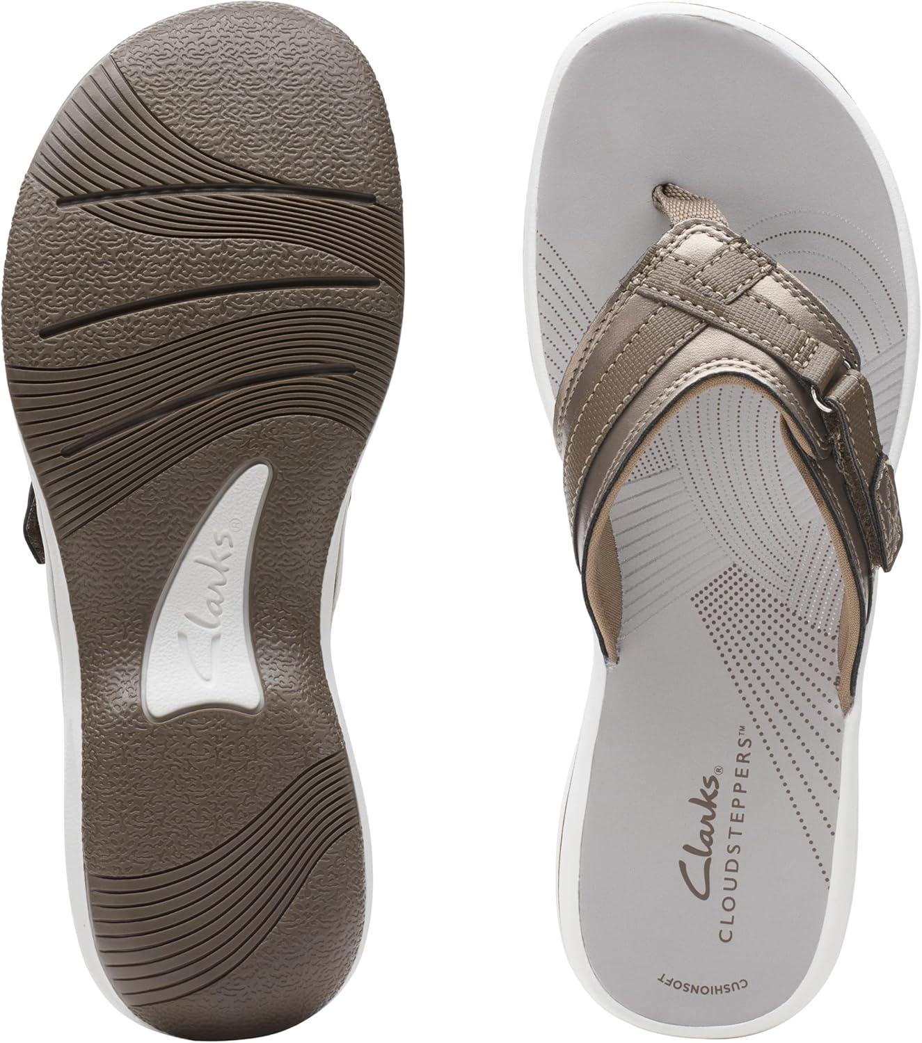 imageClarks womens Breeze SeaPewter Synthetic