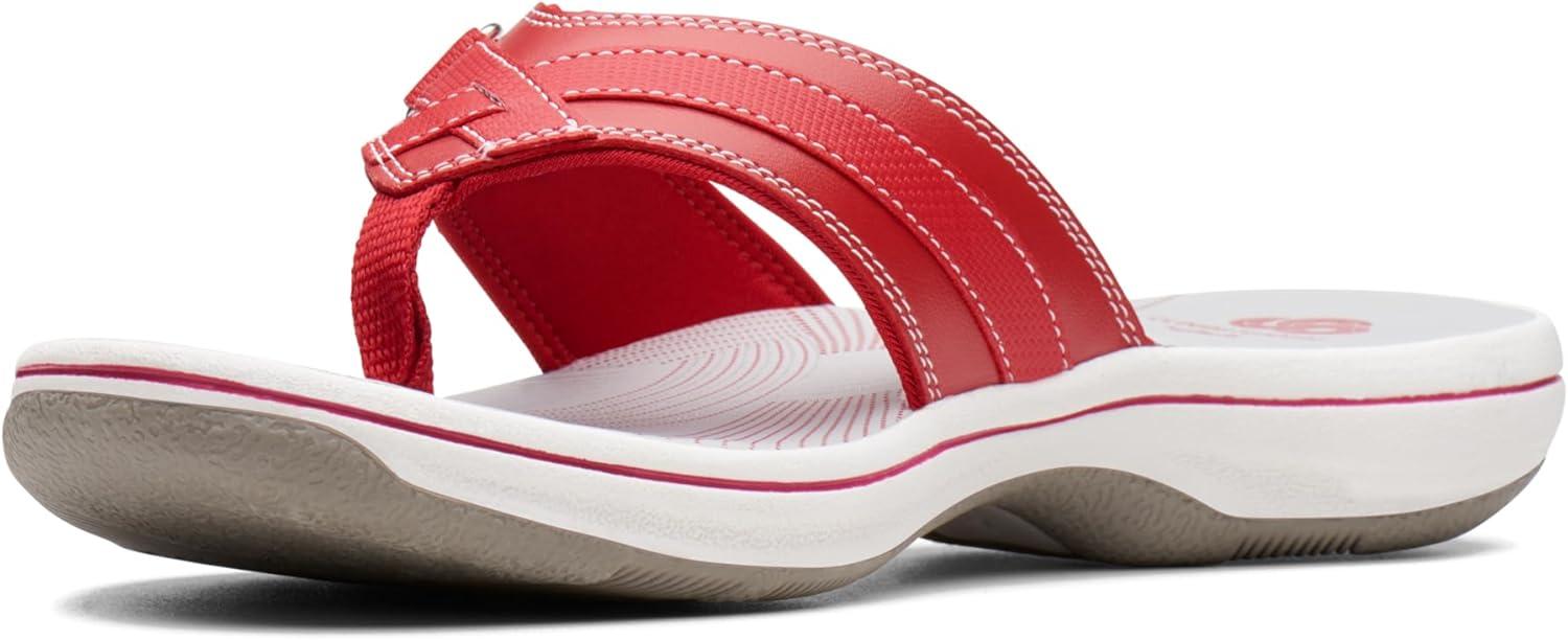 imageClarks womens Breeze SeaRed Synthetic