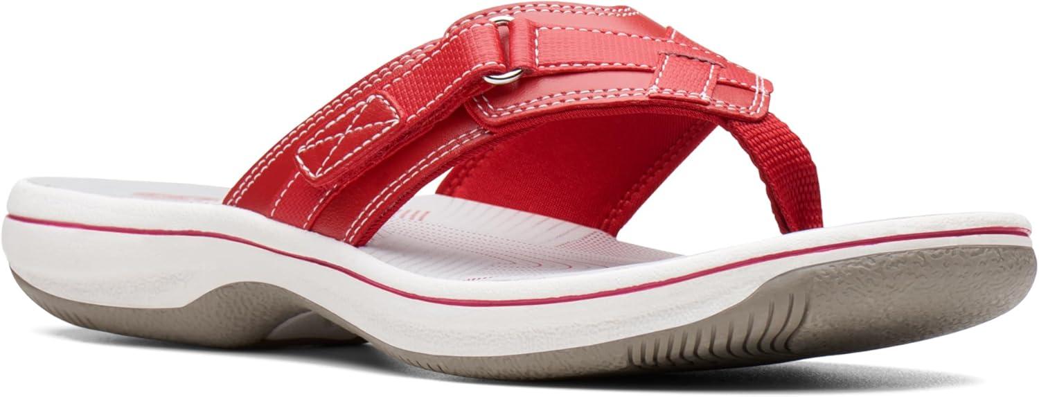 imageClarks womens Breeze SeaRed Synthetic