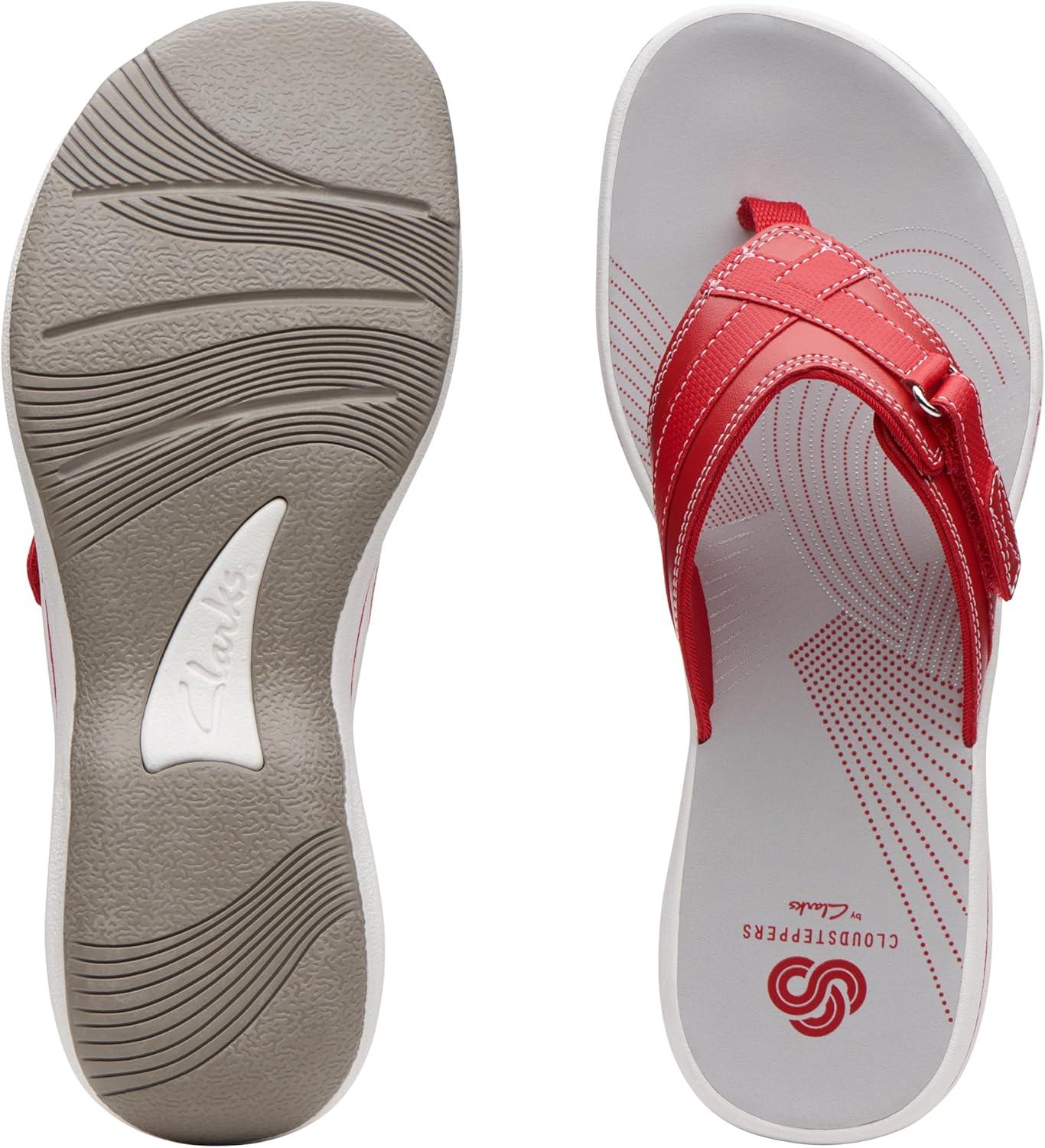 imageClarks womens Breeze SeaRed Synthetic