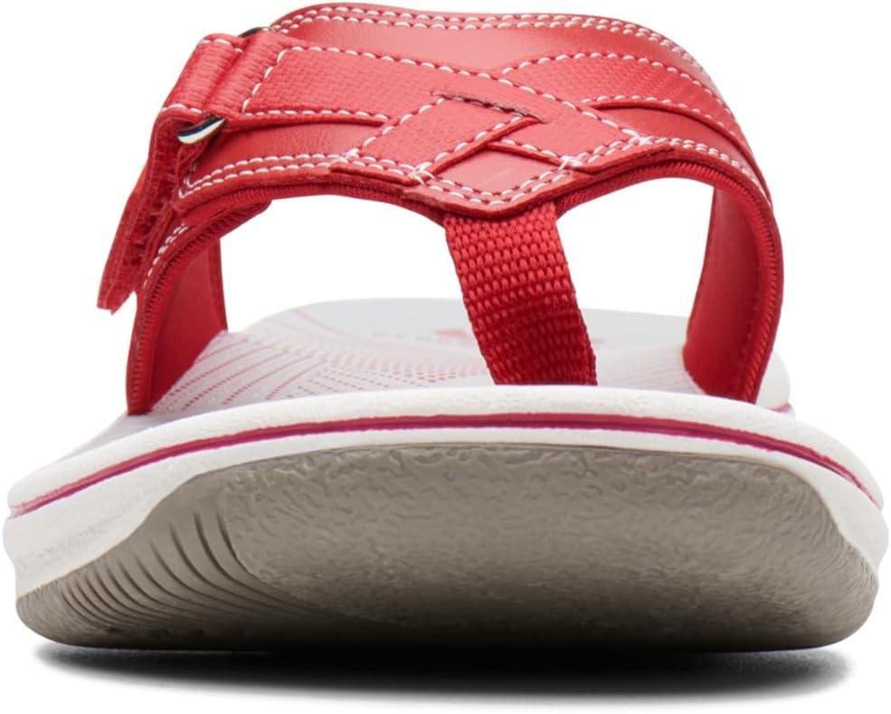 imageClarks womens Breeze SeaRed Synthetic