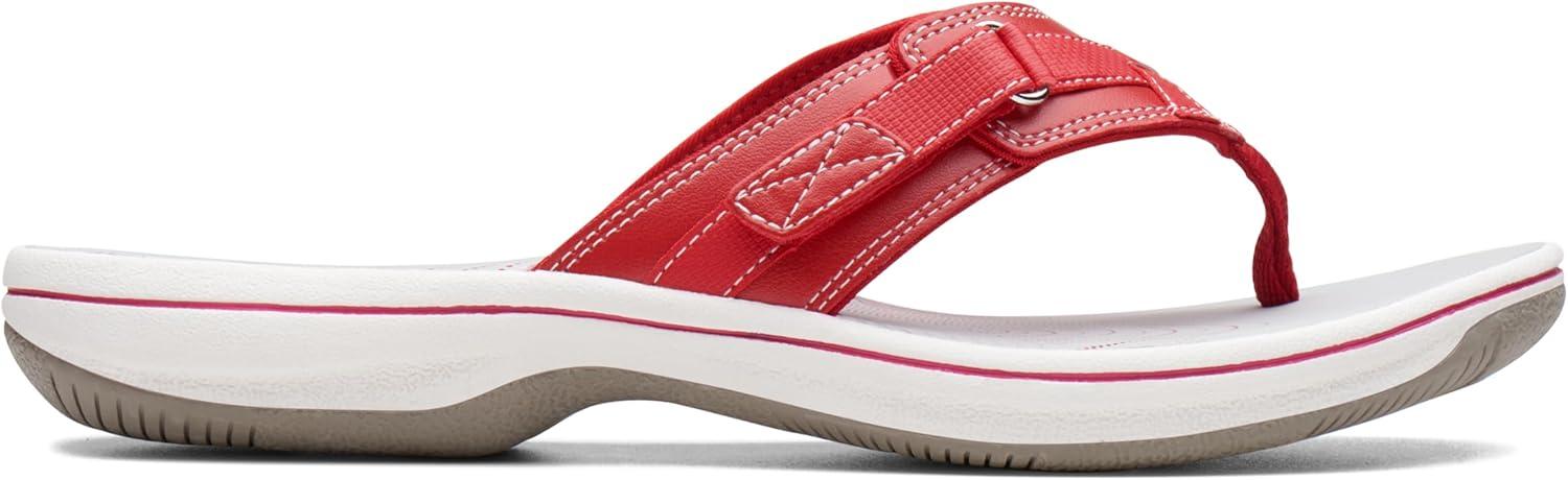 imageClarks womens Breeze SeaRed Synthetic
