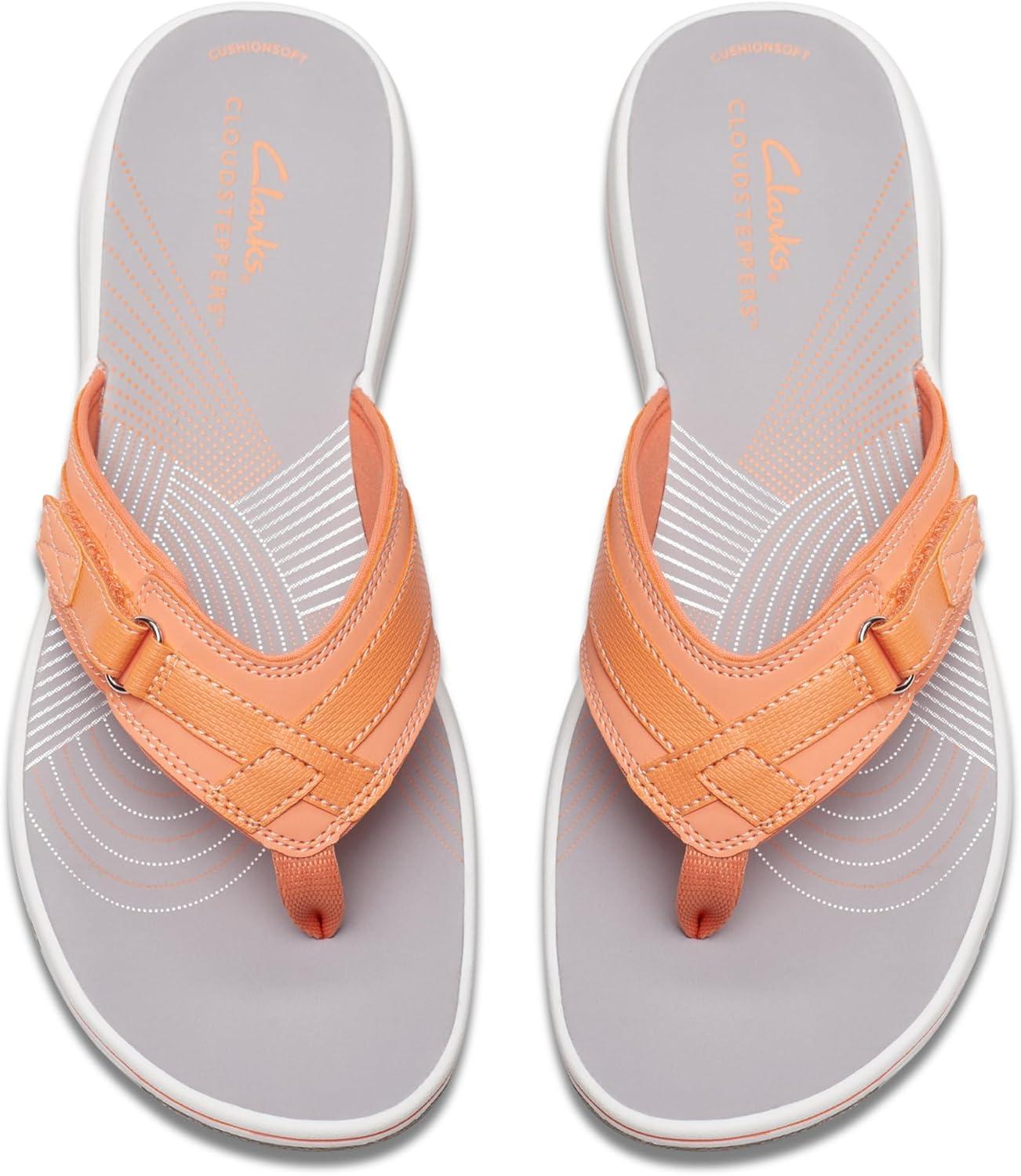 imageClarks womens Breeze SeaTangerinePop Synthetic