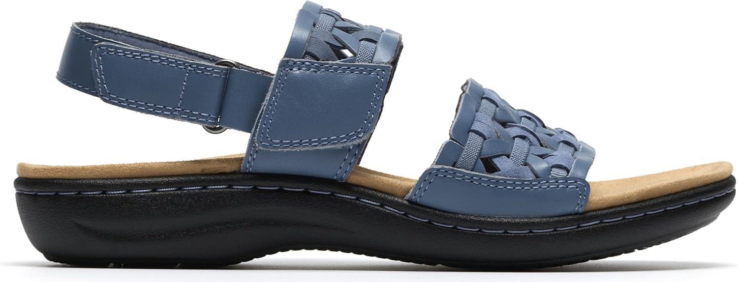 imageClarks womens Laurieann LilyDenim Blue Leather