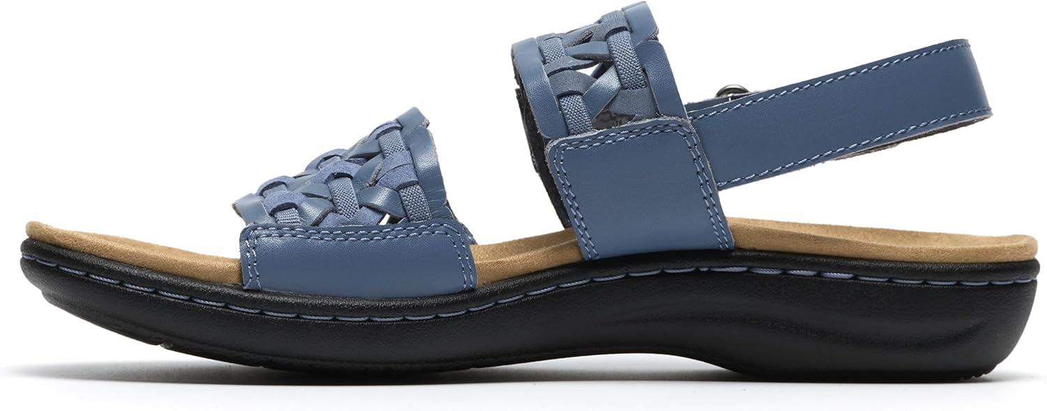imageClarks womens Laurieann LilyDenim Blue Leather