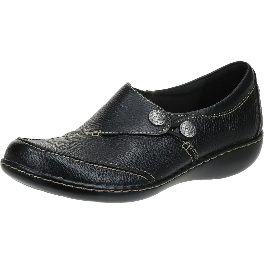 imageClarks Womens Ashland Lane QBlack Leather