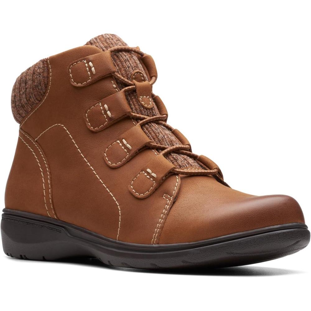 imageClarks Womens Carleigh JadeDark Tan Nubuck